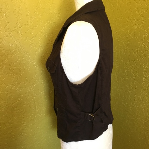 Michael Kors Brown Sleeveless Vest - Picture 2 of 4